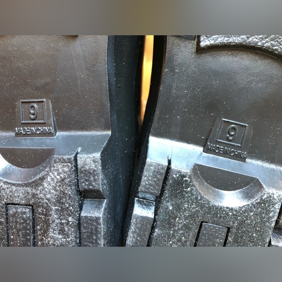 Sugar Women’s Raffle Tall Rain Boots, Size 9, Black - Picture 7 of 7